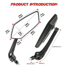 Motorcycle & Scooter Mirror Assemblies for Honda CM400T for sale