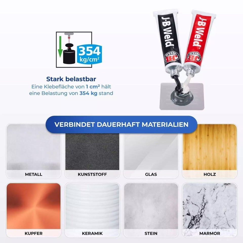 JB Weld World's Strongest Bond Original Cold Weld Epoxy, Metal