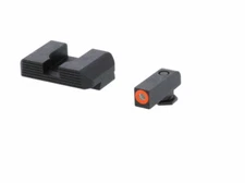 AmeriGlo GL436 Hackathorn Night Sight Fits Glock 42/43/43x/48 orange outline