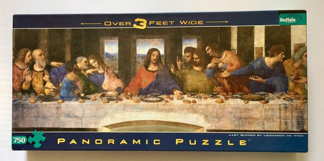 Buffalo Games 750 Piece Panoramic Jigsaw Puzzle Jesus THE ...