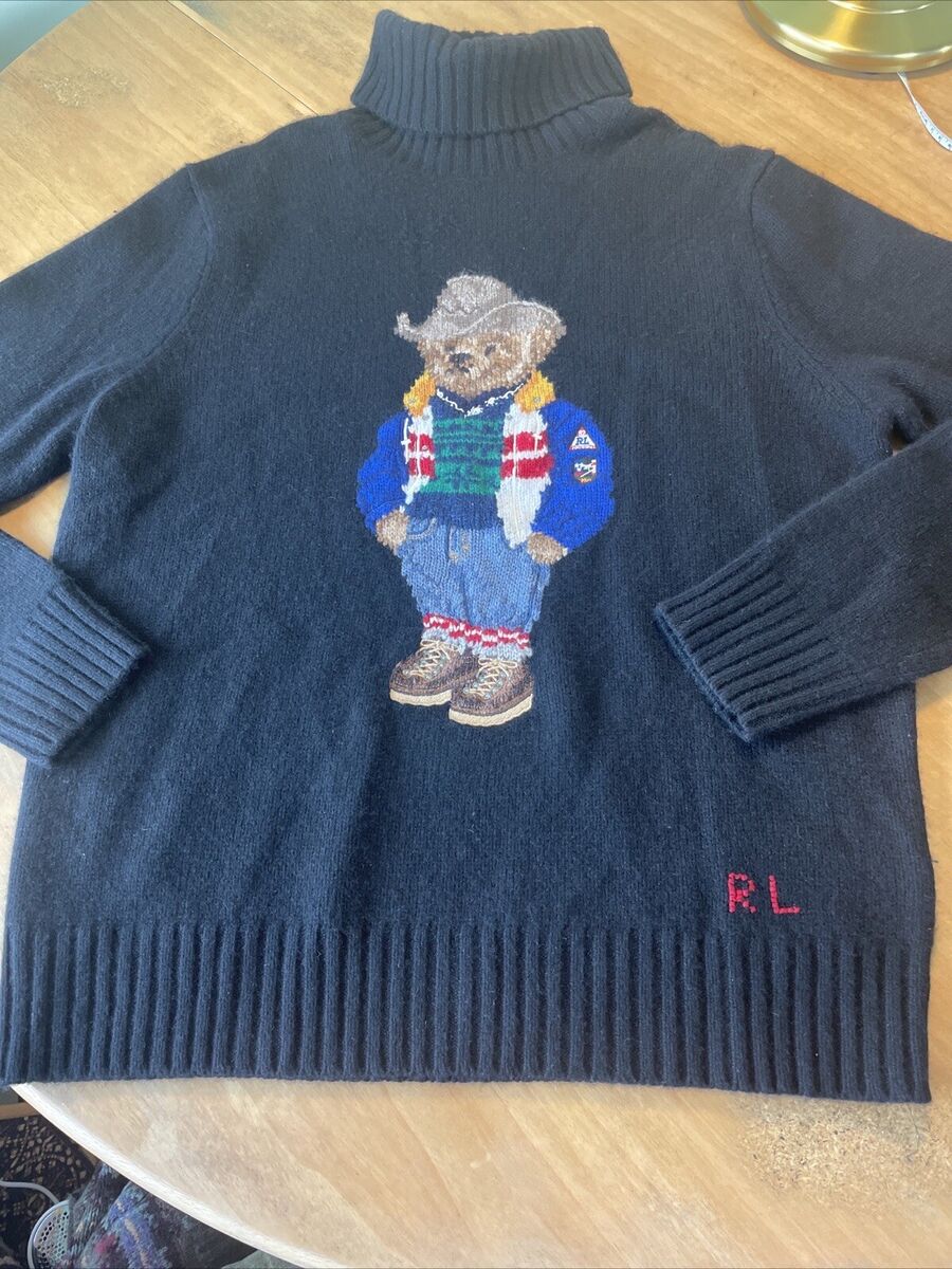 6 Ralph Lauren Sweater Downtown Cowboy Polo Bear Turtleneck 6 Ralph Lauren Sweater Downtown Cowboy Polo Bear Turtleneck