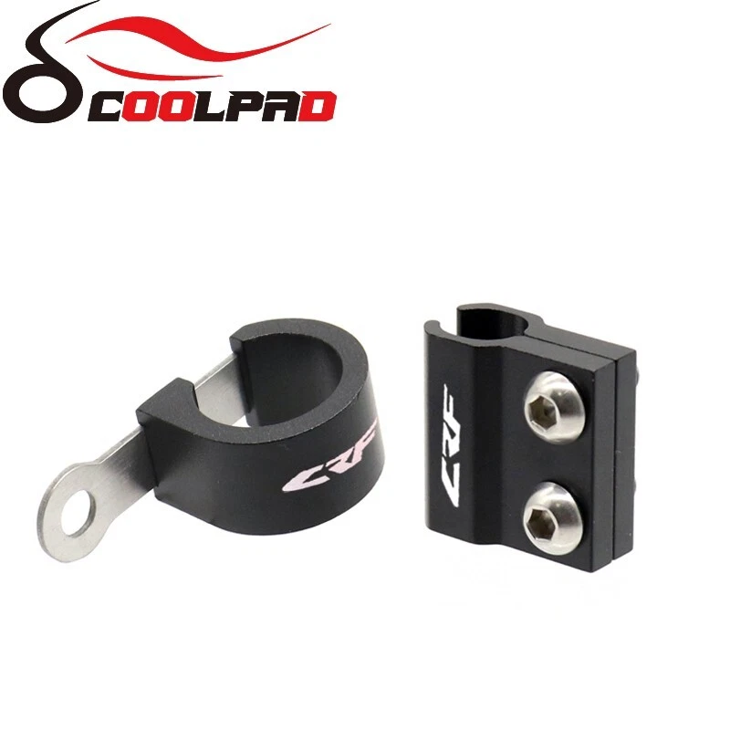 Soporte abrazaderas guía manguera freno delantero para HONDA CRF250R/X CRF450R/X CRF150R LOGO Foto 2 de 4