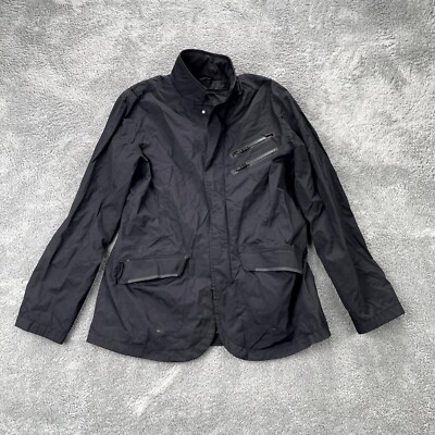Lululemon Jacket Mens Medium Cadence Black Coat 2 In 1 Blazer Wind Water Resist
