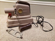 Vintage Mansfield 500 De Luxe Projector w/Case Tested, Runs Fan Not Light, As-Is