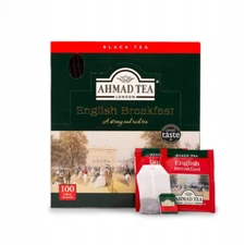 Ahmad Tea ENGLISH BREAKFAST -  Enveloped 100 Tea Bags - 200g ( 7.05 oz )