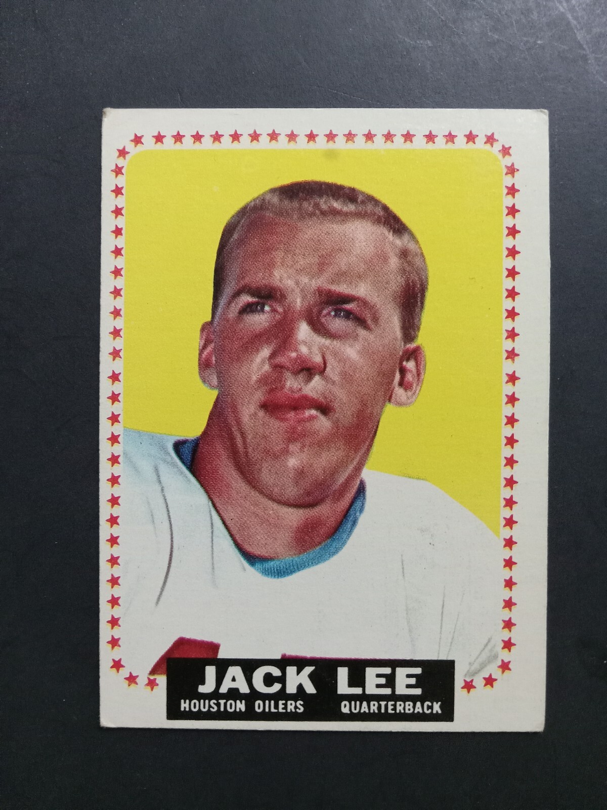 1964 Topps #78 Jack Lee EX Short Print Houston Oilers