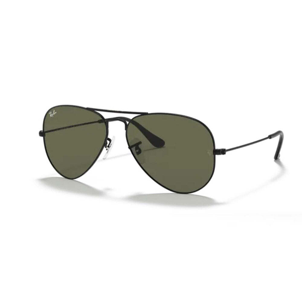 Sunglasses Ray Ban 3025 Aviator 004/51 Silver 58 14 135 Black G15 Lens New 100%