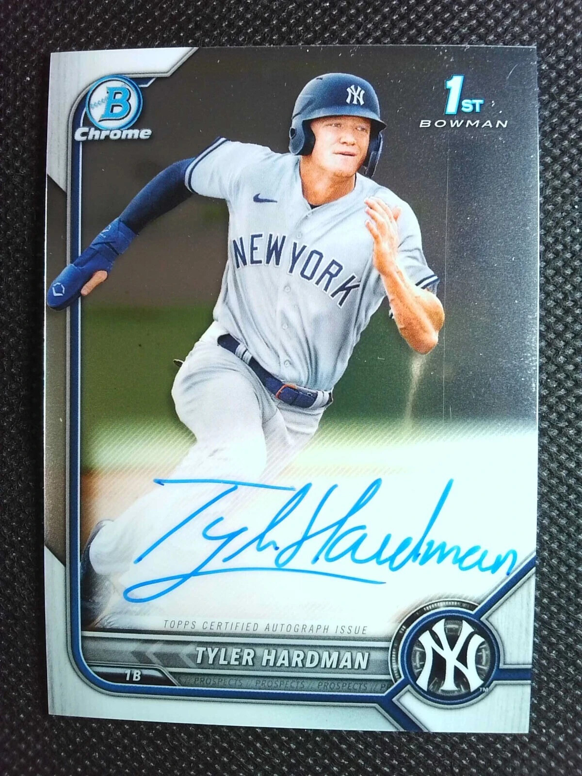 2022 Bowman Chrome - Tyler Hardman #CPA-TH (RC) - Prospect Autographs