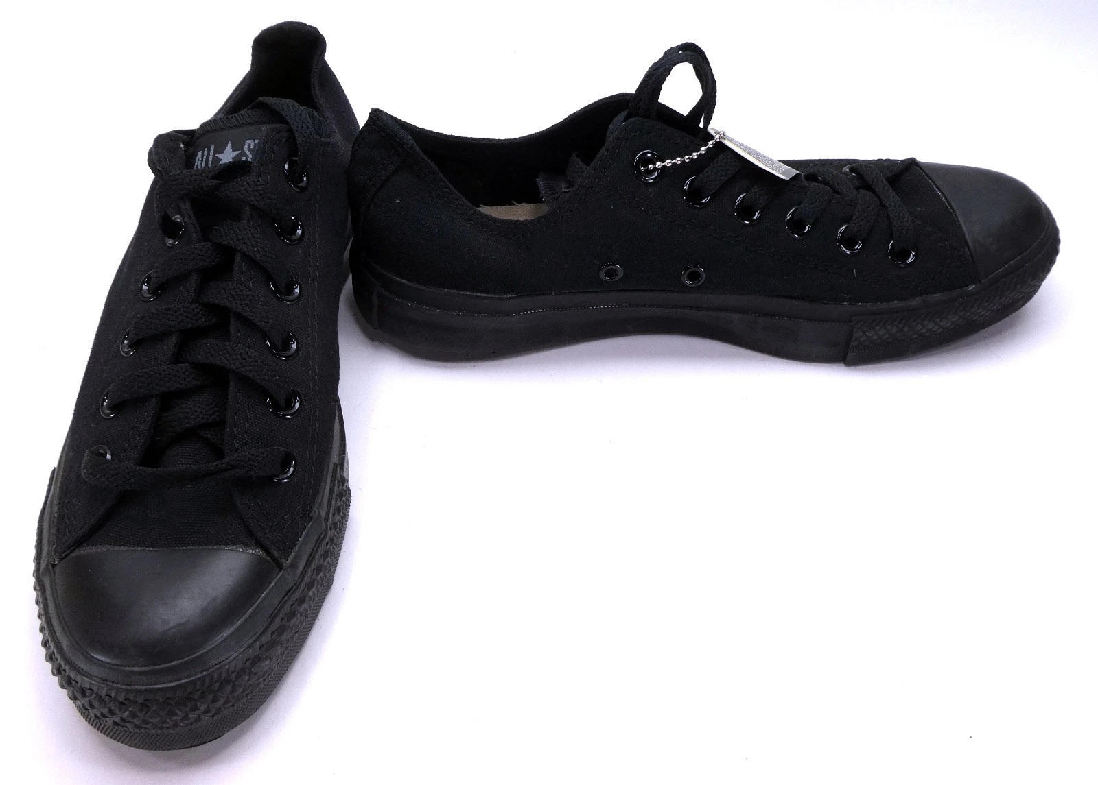 Scarpe Converse Chuck Taylor Ox All Star nere mono non corrispondenti donna 7 7 5