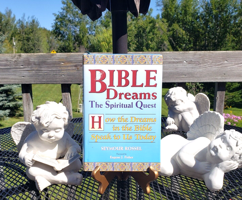 NEW! BIBLE DREAMS: THE SPIRITUAL QUEST By Seymour Rossel Hardcover DJ 368 pgs. - Picture 3 of 3
