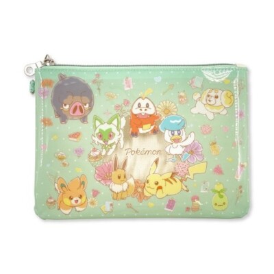 L176 Pokemon Center  Flat pouch flyer flower