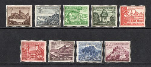 NICE MINT SET OF DEUTSCHES REICH, (PICTORIAL), 1939, MNH**