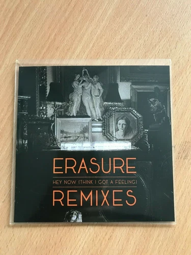 ERASURE - HEY NOW I THINK I GOT A FEELING - UPFRONT 4 TRACK PROMO CD FROM BRAZIL