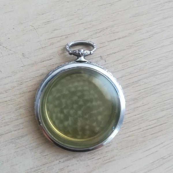 Case for Cyma 577 pocket watch, art deco