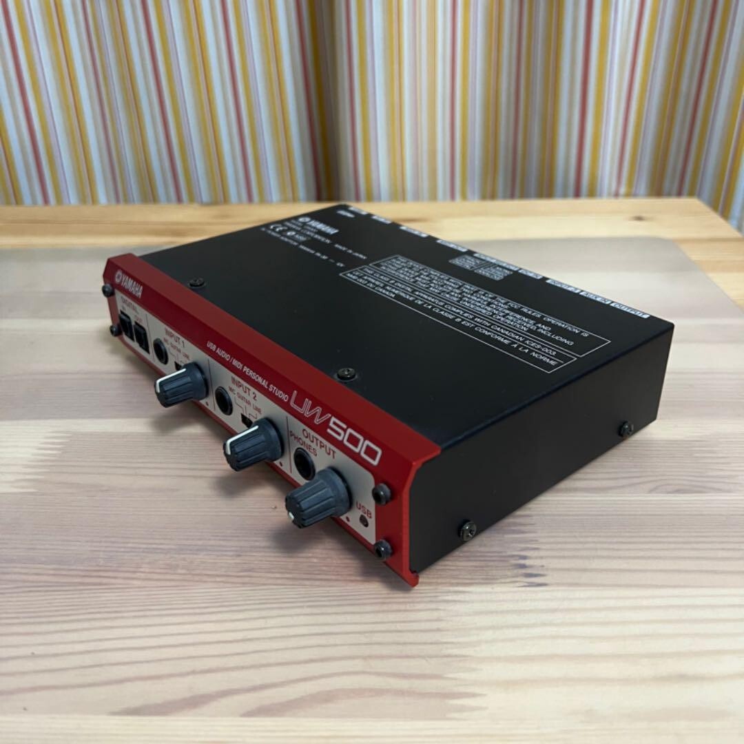 YAMAHA MU2000・UW500 YAMAHA UW500 USB Audio Midi Personal Studio Interface
