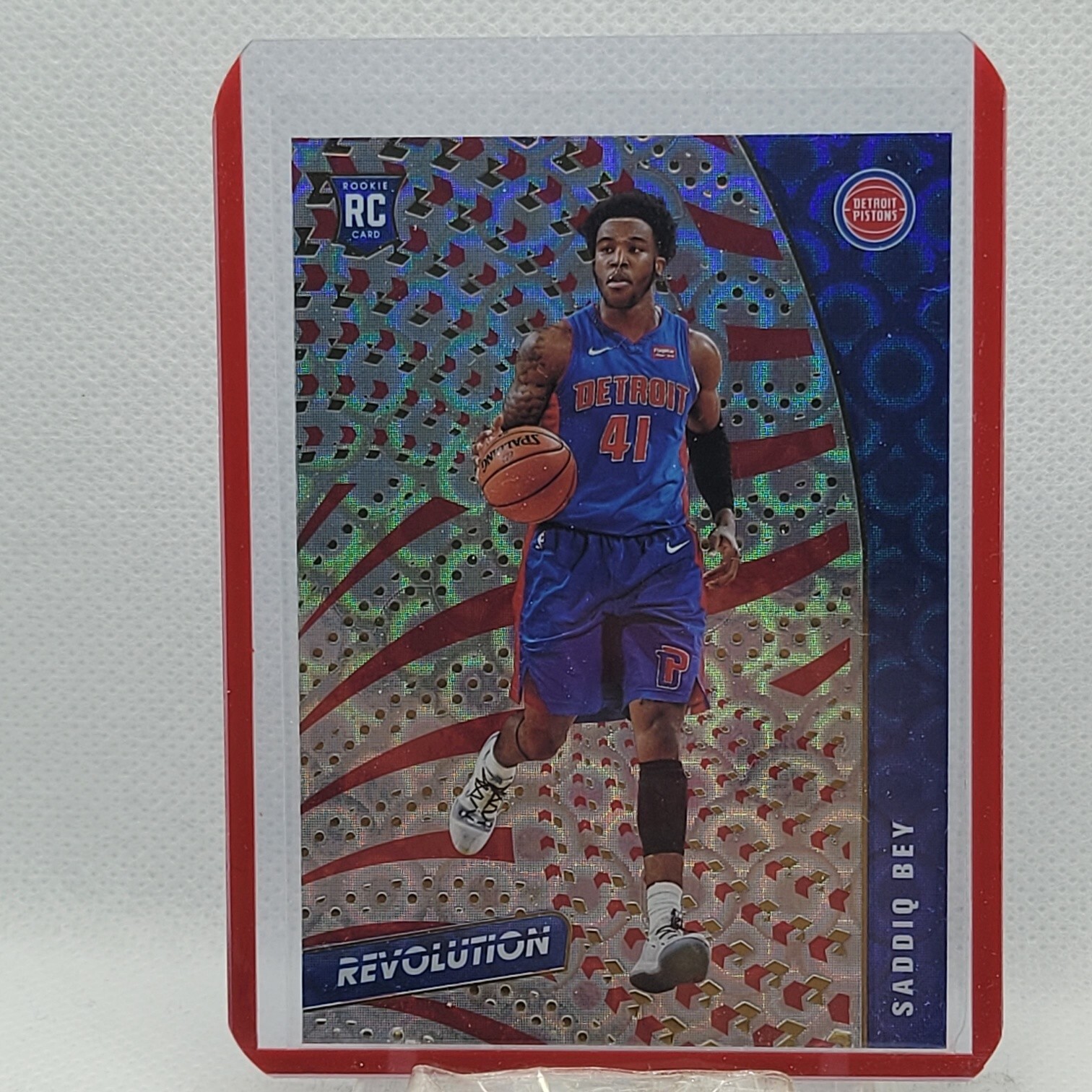 2020-21 Panini Revolution Basketball Saddiq Bey Groove RC