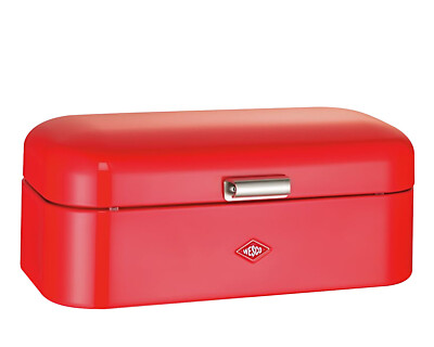 WESCO 235201-02 Brotkasten GRANDY in ROT / Brotbehälter / Brotbox