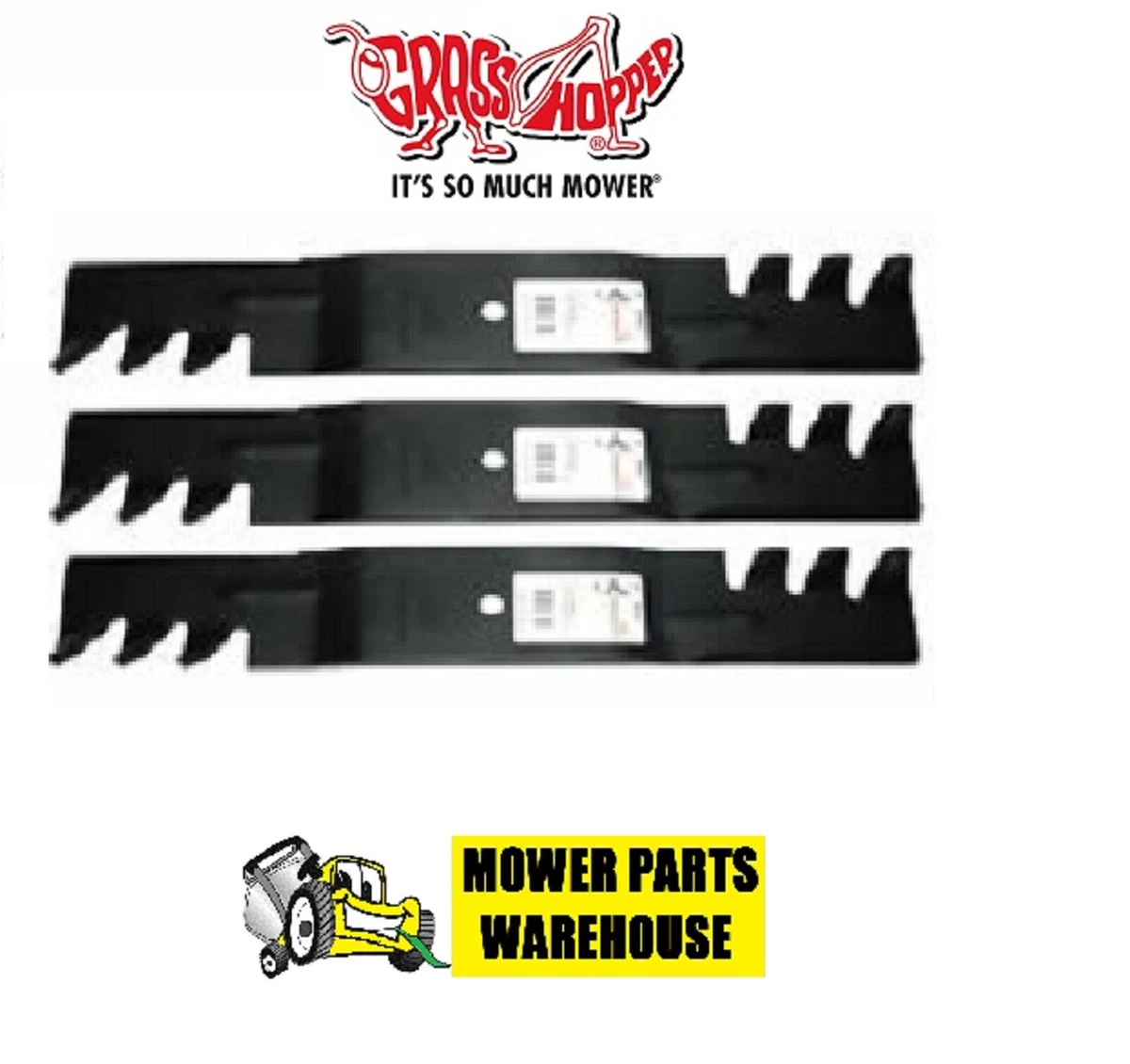 Grasshopper lawn mower blades sales
