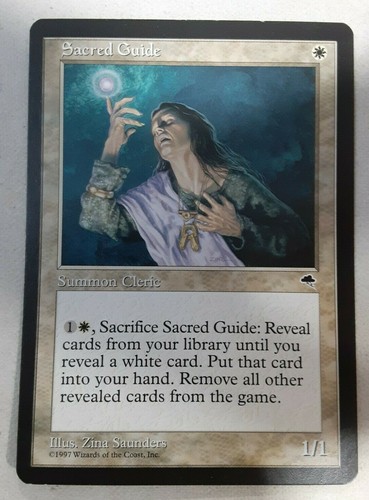 Sacred Guide - NM - Magic the Gathering MTG - Tempest M-332 - Bild 1 von 2