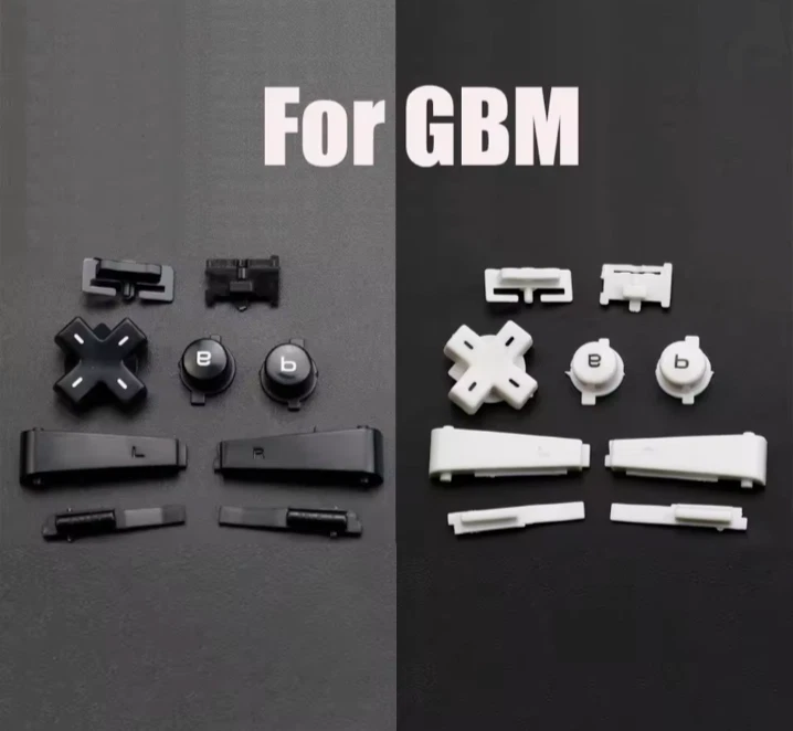 NWCR Nintendo Game Boy Micro (GBM) Replacement Buttons. Full Set