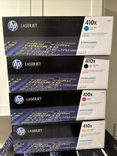HP 410x High Yield Toner Cartridges 4pk Black, Magenta, Yellow,  Cyan