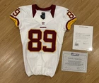 Santana Moss Game Used Worn Washington Redskins NFL Jersey 2012 Nike MeiGray COA
