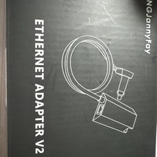 Starlink Ethernet Adapter V2 Wired Internet Connection Rectangle Dish