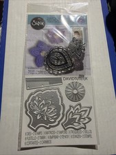 Sizzix Framelits W/Stamps Lace Flower 663130