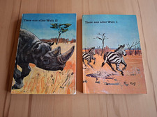 Tiere aus aller Welt 1 und 2 Sammelbilderalben(Sammlungauflösung)