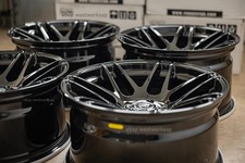 19 Forgestar F14 Wheels Fit Bmw M3 E92 E90 19x9.5 19x11 Gloss Black Sdc 5x120