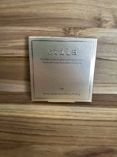 STILA One Step Correct BRIGHTENING FINISHING POWDER -Light~0.33oz/9.55g NEW - Picture 2 of 4