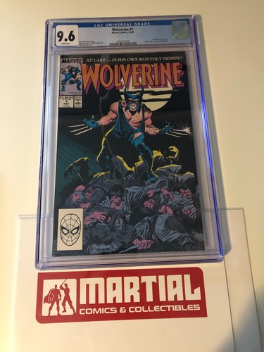 Wolverine #1 comic CGC 9.6