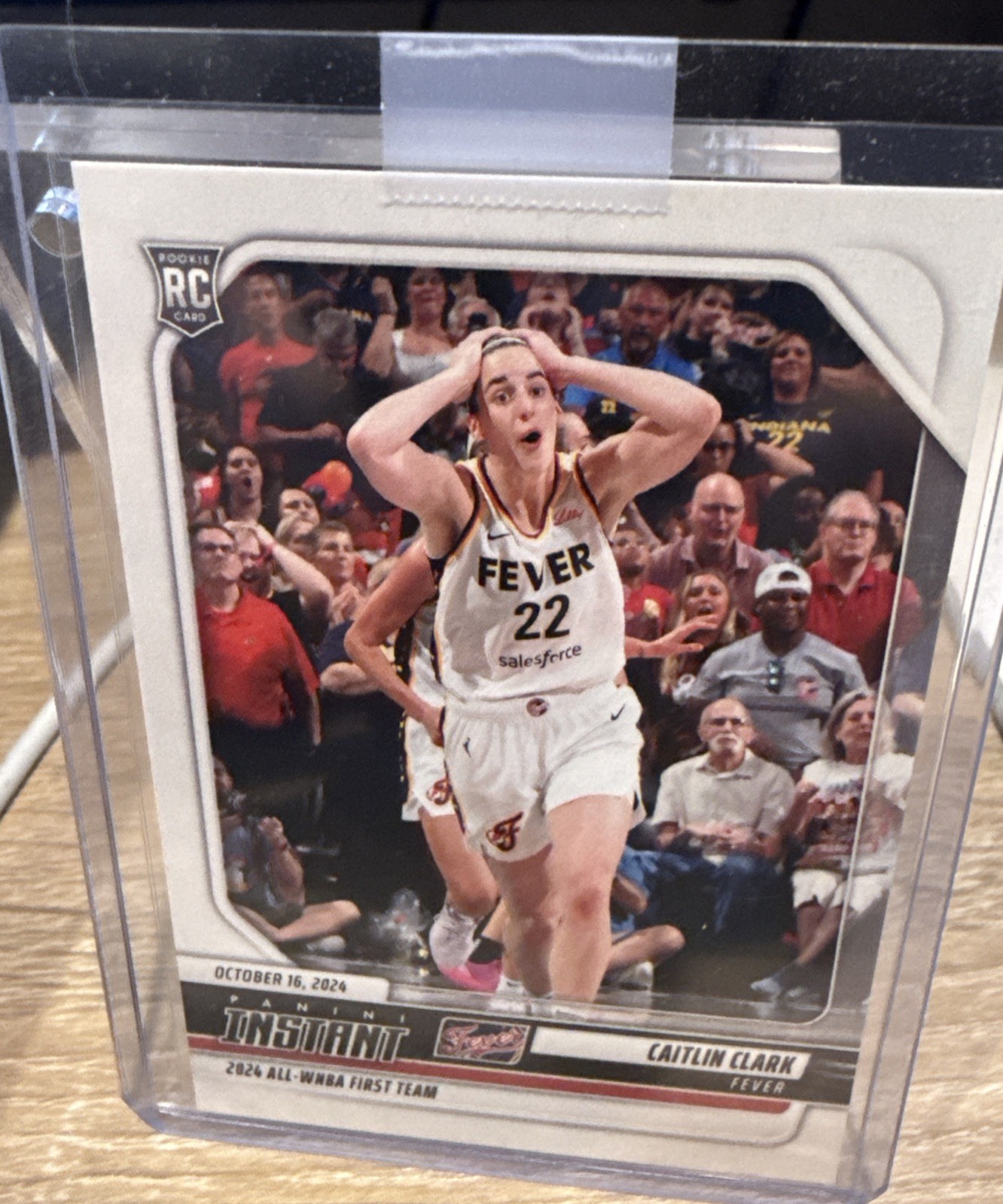 2024-25 Panini Instant - Caitlin Clark #268 Indiana Fever RC