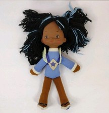 Rainbow Brite Indigo 10  Doll 1983 Hallmark Plush Blue No Sprite