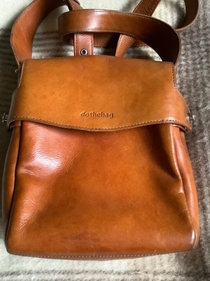 Harold's  Dothebag, Schultertasche, cognacfarben, echtes Leder