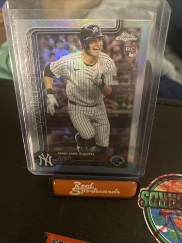 Ben Rice 2025 Topps Chrome Ben Rice #U138 Refractor