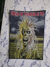 Iron Maiden Selftitle Black Border Woven Backpatch
