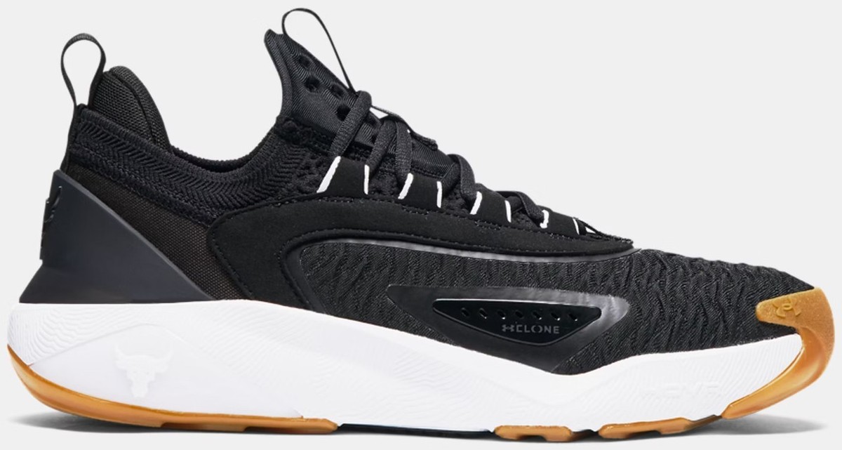 Under Armour Project Rock 7 Black White Gum for sale | eBay