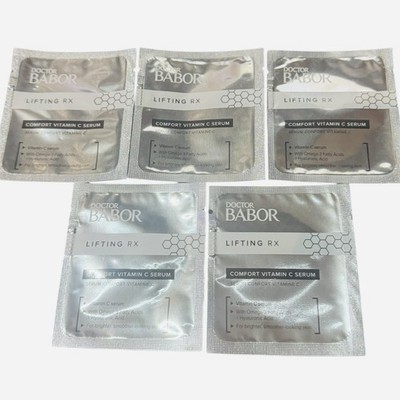 5 X Babor Doctor Babor Lifting RX Comfort Vitamin C Serum Sample SEALED