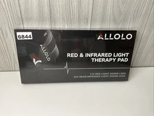 NEW Allolo 112-Red & 224 NIR LED Light Therapy Pad – Red & Infrared Pain Relief