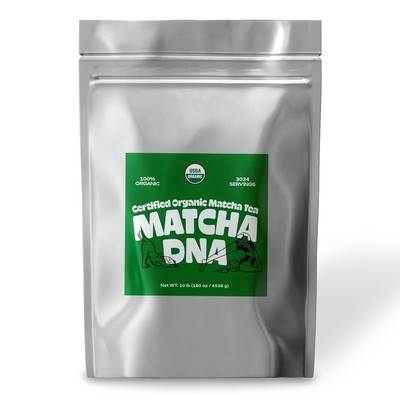 Certified Organic Matcha Green Tea Powder (16 Oz TIN CAN)