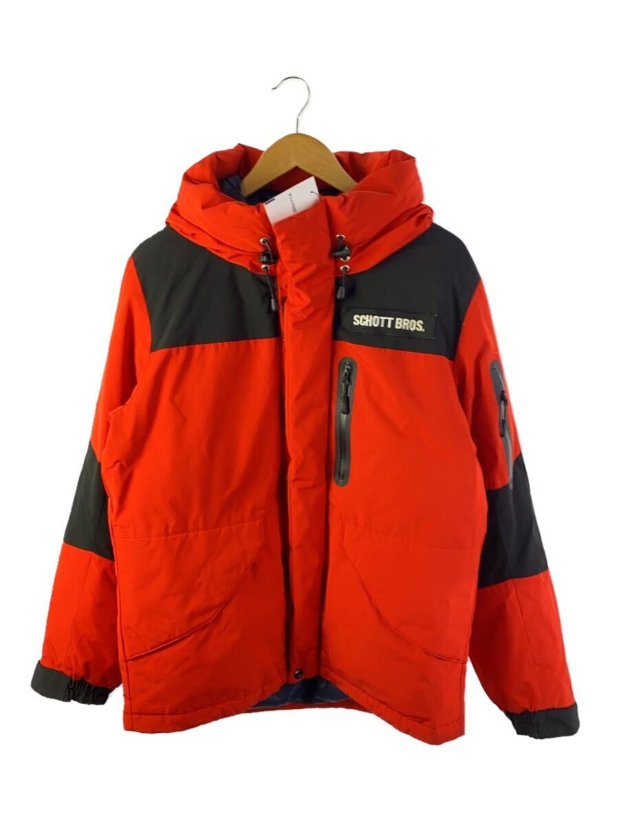 Schott Down Jacket M Polyester Red 3192036 - image 1