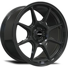 1 Konig 17x8 5x100 38 102b Lockout Gloss Black Wheel Rim 1 Konig 17x8 5x100 38 102b Lockout Gloss Black Wheel Rim