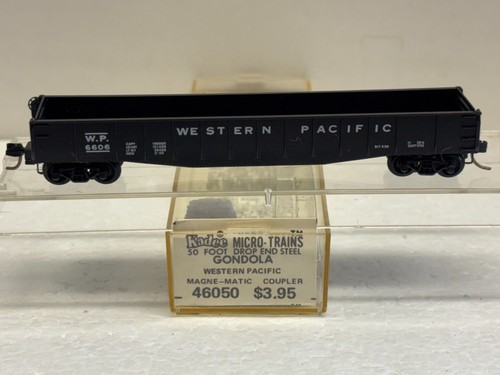Góndola escala N Kadee Micro Trains MTL 46050 Western Pacific WP 6606 | Zustand: New