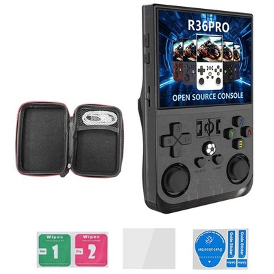 R36PRO Handheld-Retro-Spielkonsole 64 GB 3,5---Bildschirm Tragbarer Tas4369