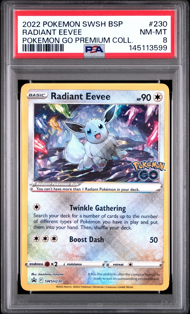 Radiant Eevee Pokémon TCG Cards for sale | eBay