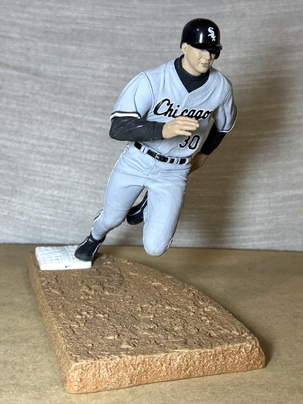 White Sox Magglio Ordonez Mcfarlane Figurine Figure Statue Tigers Comiskey ⚾️