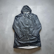 Schmuddelwedda Herren Regenmantel schwarz M/L...