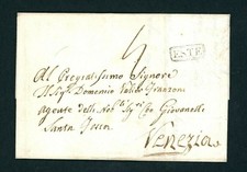 Pre Philately Cover Italy Este to Venice 1836