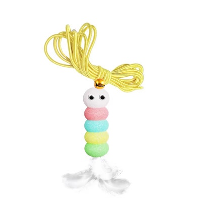 Caterpillar and Flying Bird Suitable for Self-Playing Pet Chasing Toys Interacti